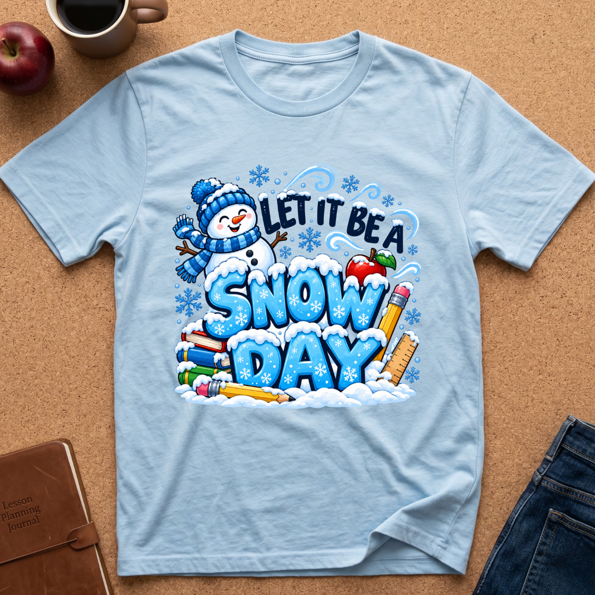 Let It Be a Snow Day T-Shirt
