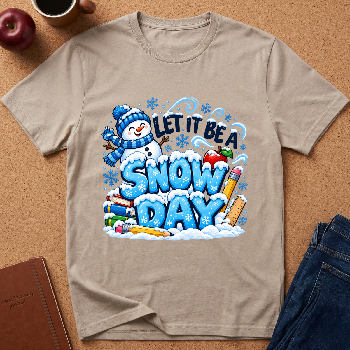 Let It Be a Snow Day T-Shirt
