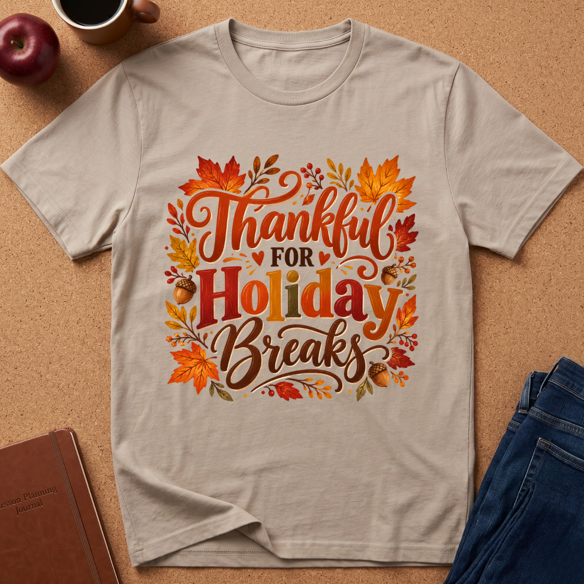 Thankful for Holiday Breaks T-Shirt