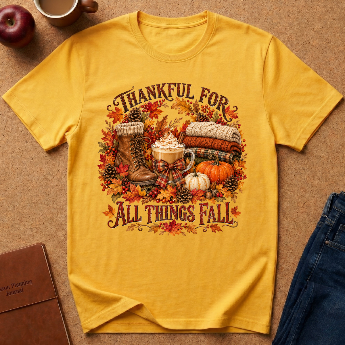Thankful For All Things Fall T-Shirt