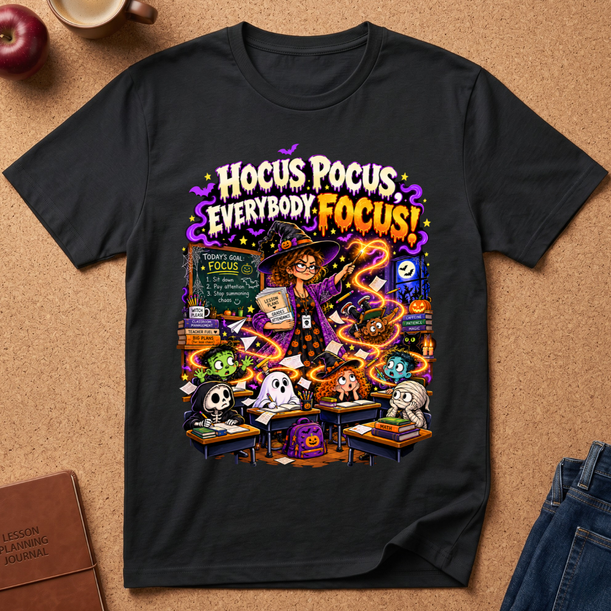 Hocus Pocus Everybody Focus T-Shirt