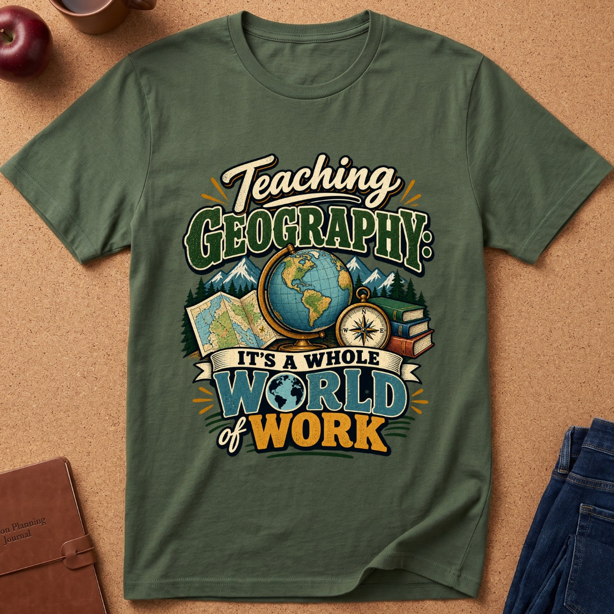Geography World of Work T-Shirt