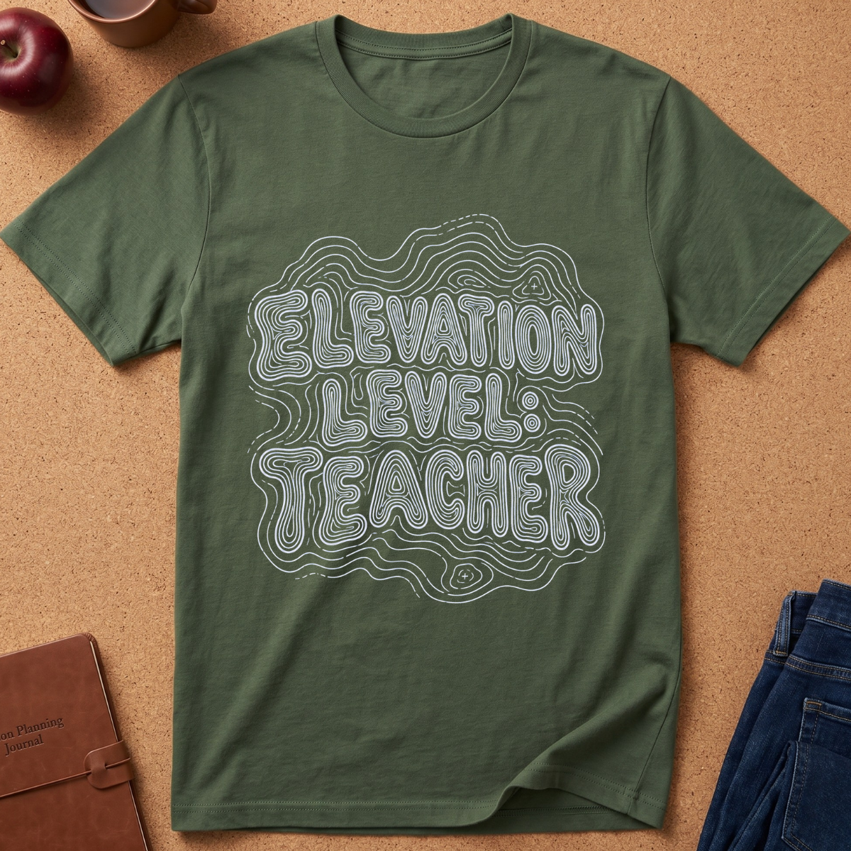 Elevation Level Teacher T-Shirt