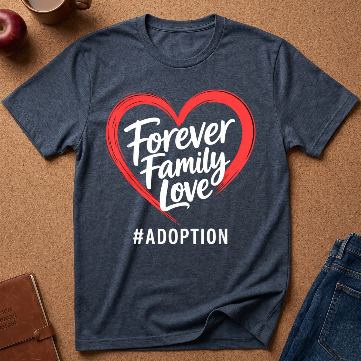 Forever Family Love #Adoption T-Shirt