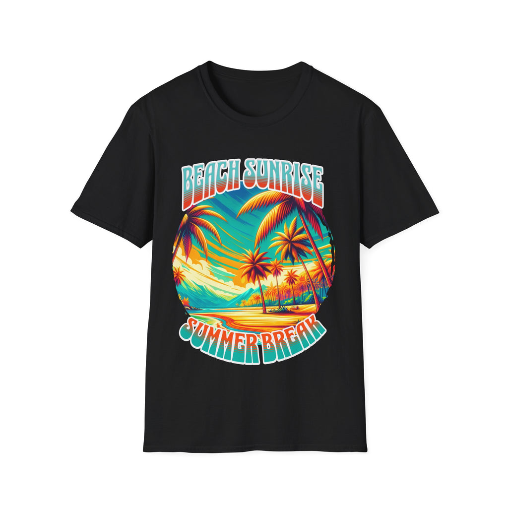 Beach Sunrise Summer Break T-Shirt