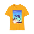 Tropical Palm Sunset #Inspiration T-Shirt