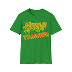 Cool Teacher T-Shirt — Neon Graffiti Teacher Graphic Gift