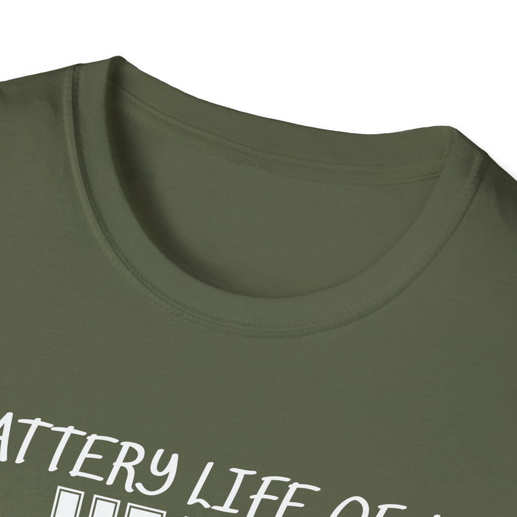 Battery Life of a High School Teacher T-Shirt