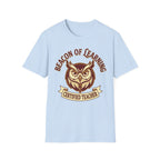"Beacon of Learning" Certified Teacher Owl T-Shirt
