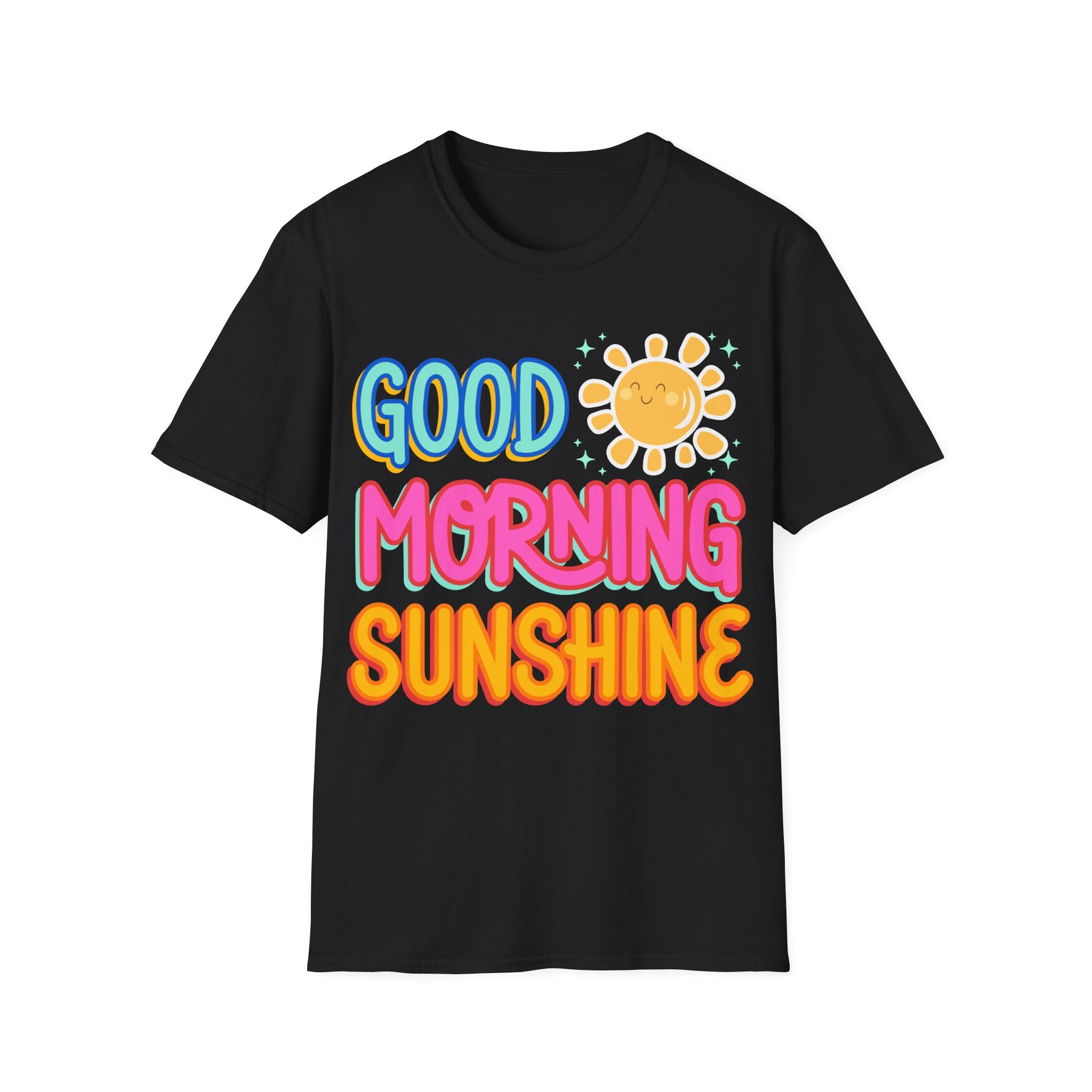 Good Morning Sunshine T-Shirt — Bright Retro Cute Morning Tee