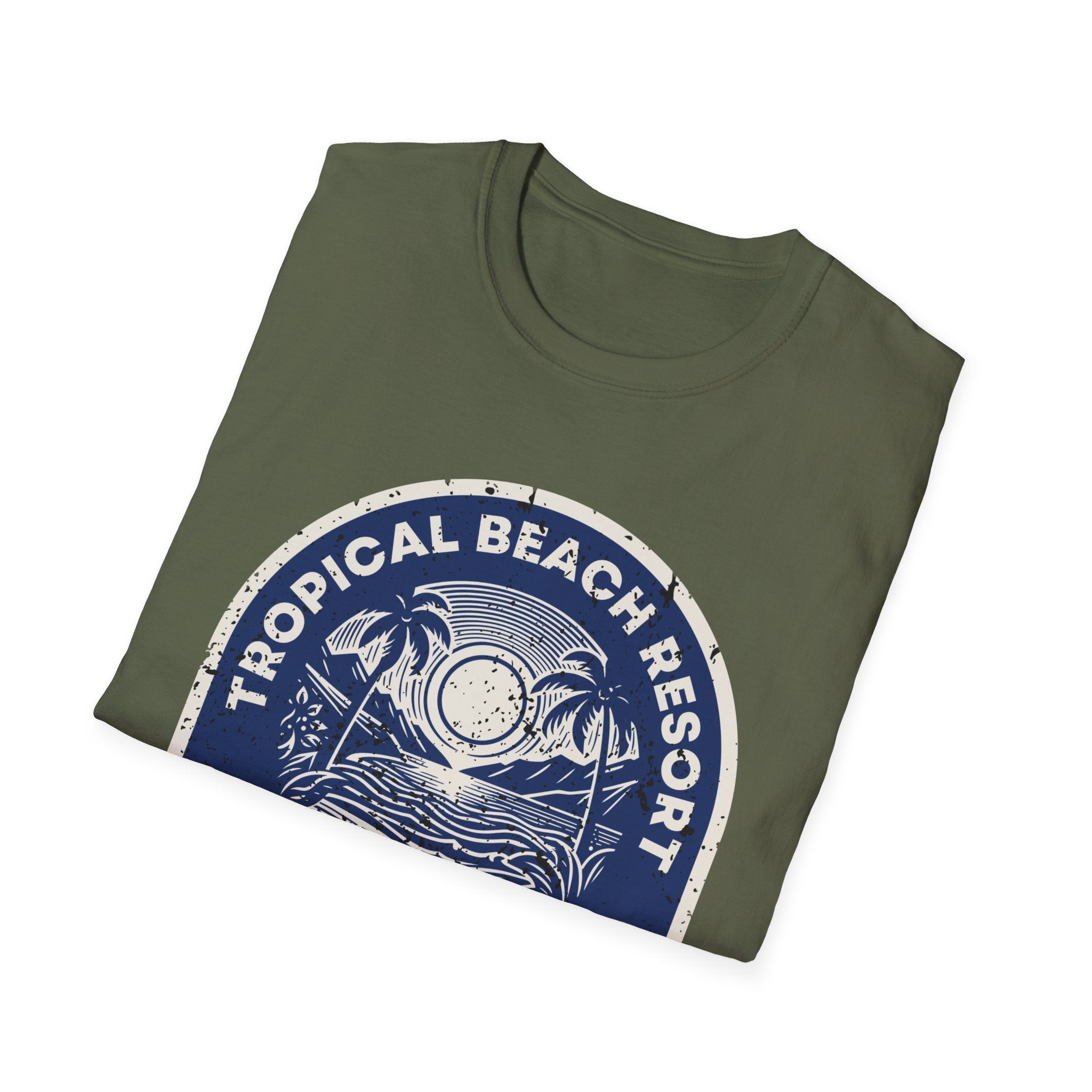 Tropical Beach Resort Summer Vacation T-Shirt