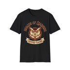 "Beacon of Learning" Certified Teacher Owl T-Shirt