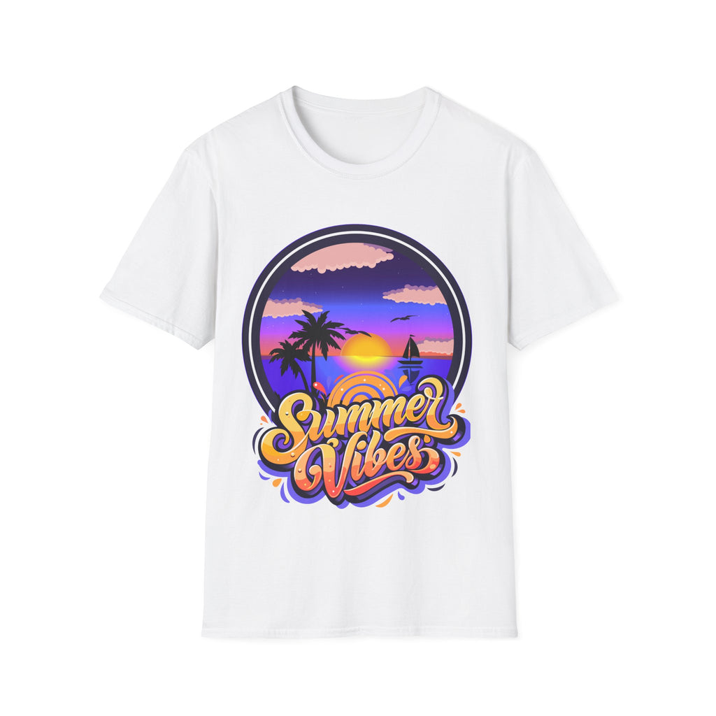 Tropical Sunset Summer Vibes T-Shirt