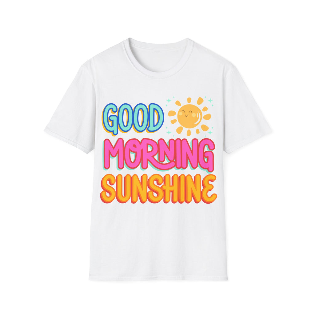 Good Morning Sunshine T-Shirt — Bright Retro Cute Morning Tee