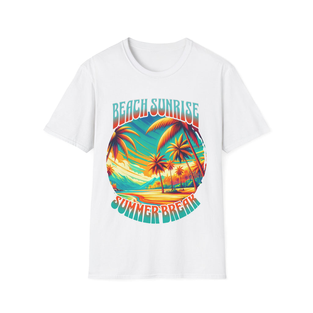 Beach Sunrise Summer Break T-Shirt
