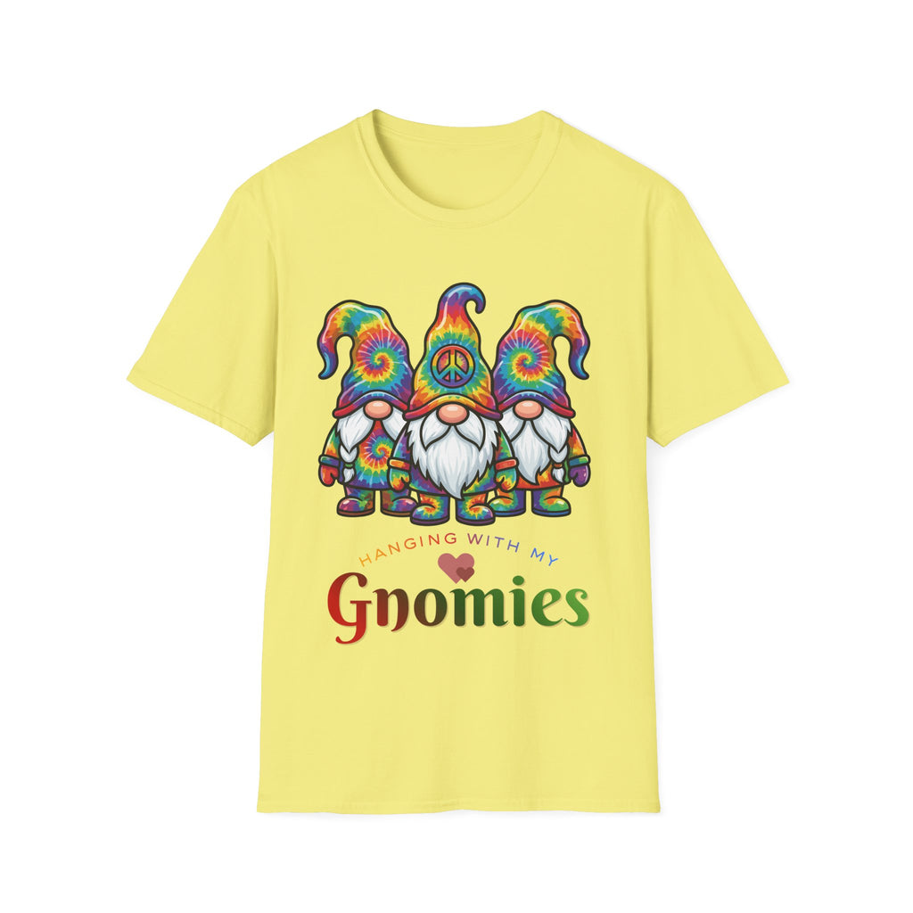 Tie-Dye "Hanging with My Gnomies" T-Shirt