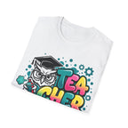 Teacher Owl Graphic T-Shirt - Colorful 'Teacher' Design, Back-to-School & Teacher Gift