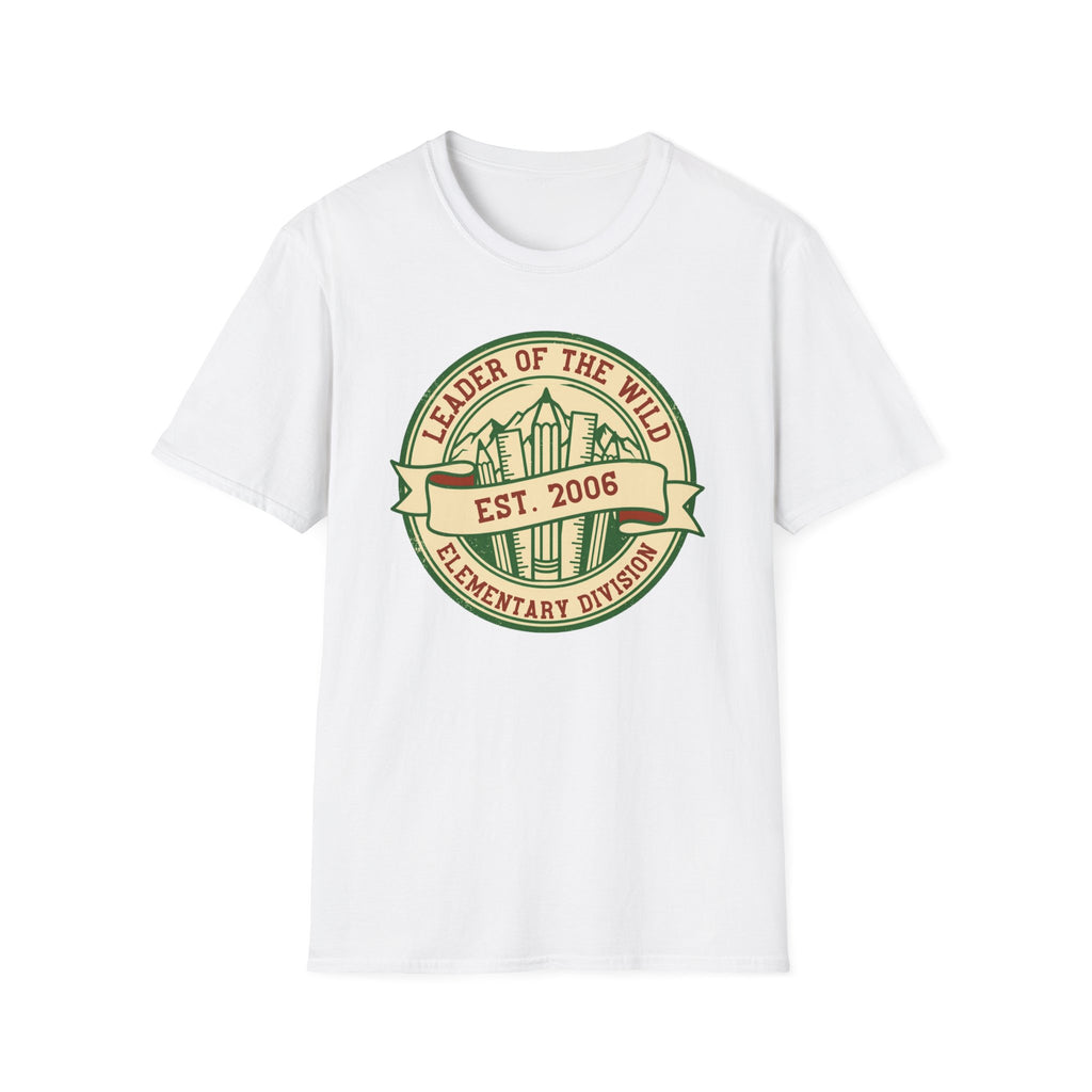 Leader of the Wild Elementary Division T-Shirt — Est. 2006 School Spirit Tee