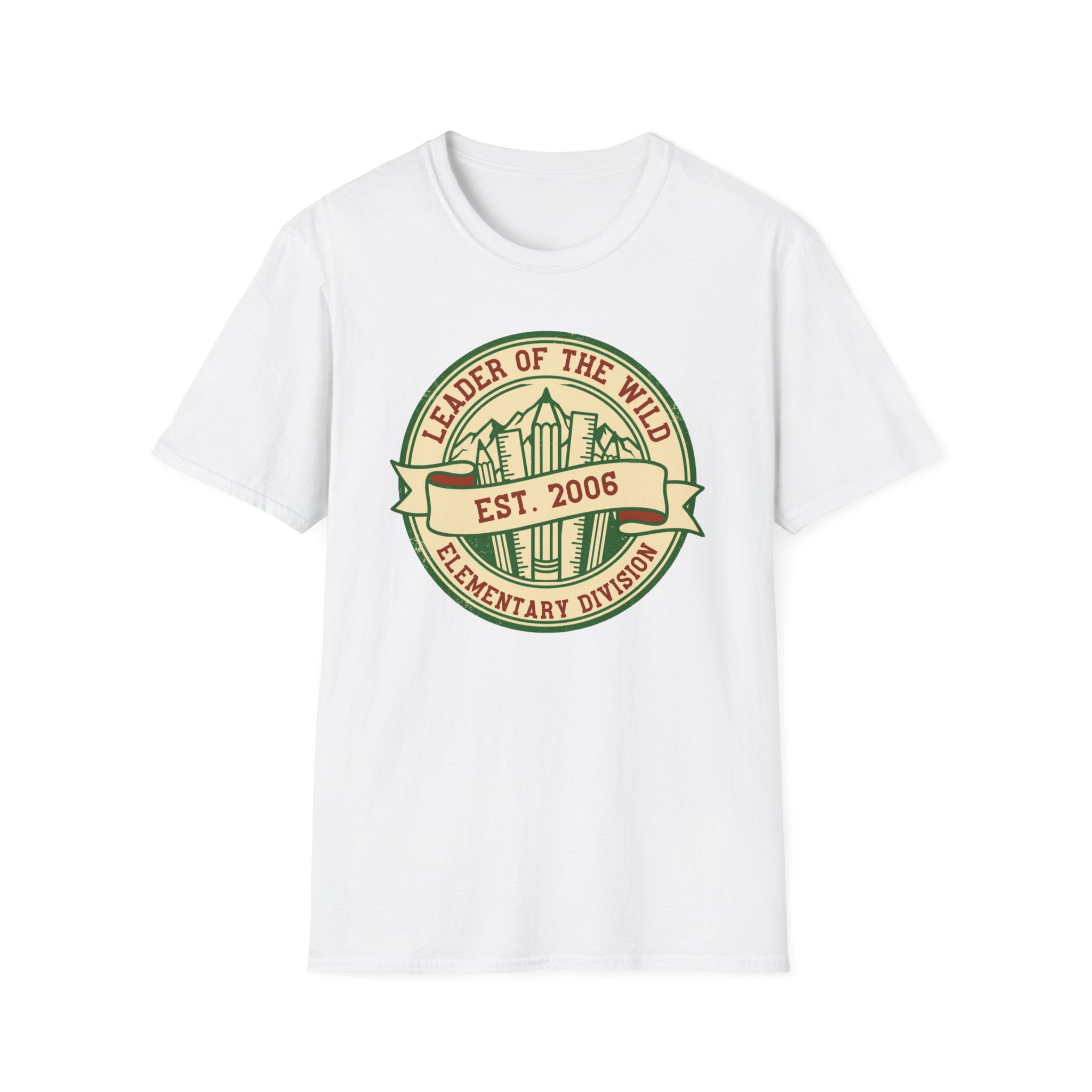 Leader of the Wild Elementary Division T-Shirt — Est. 2006 School Spirit Tee