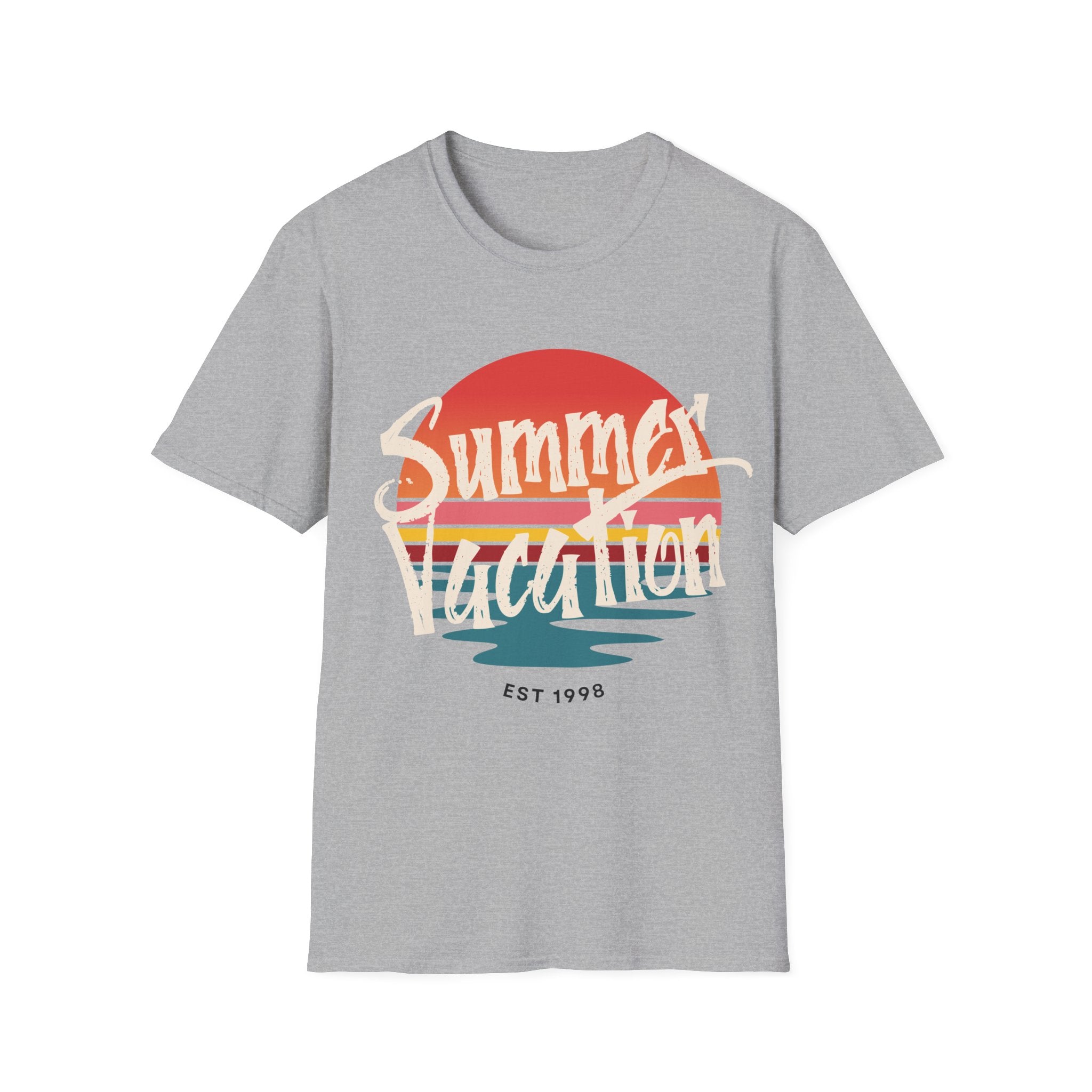 Retro Sunset Summer Vacation T-Shirt