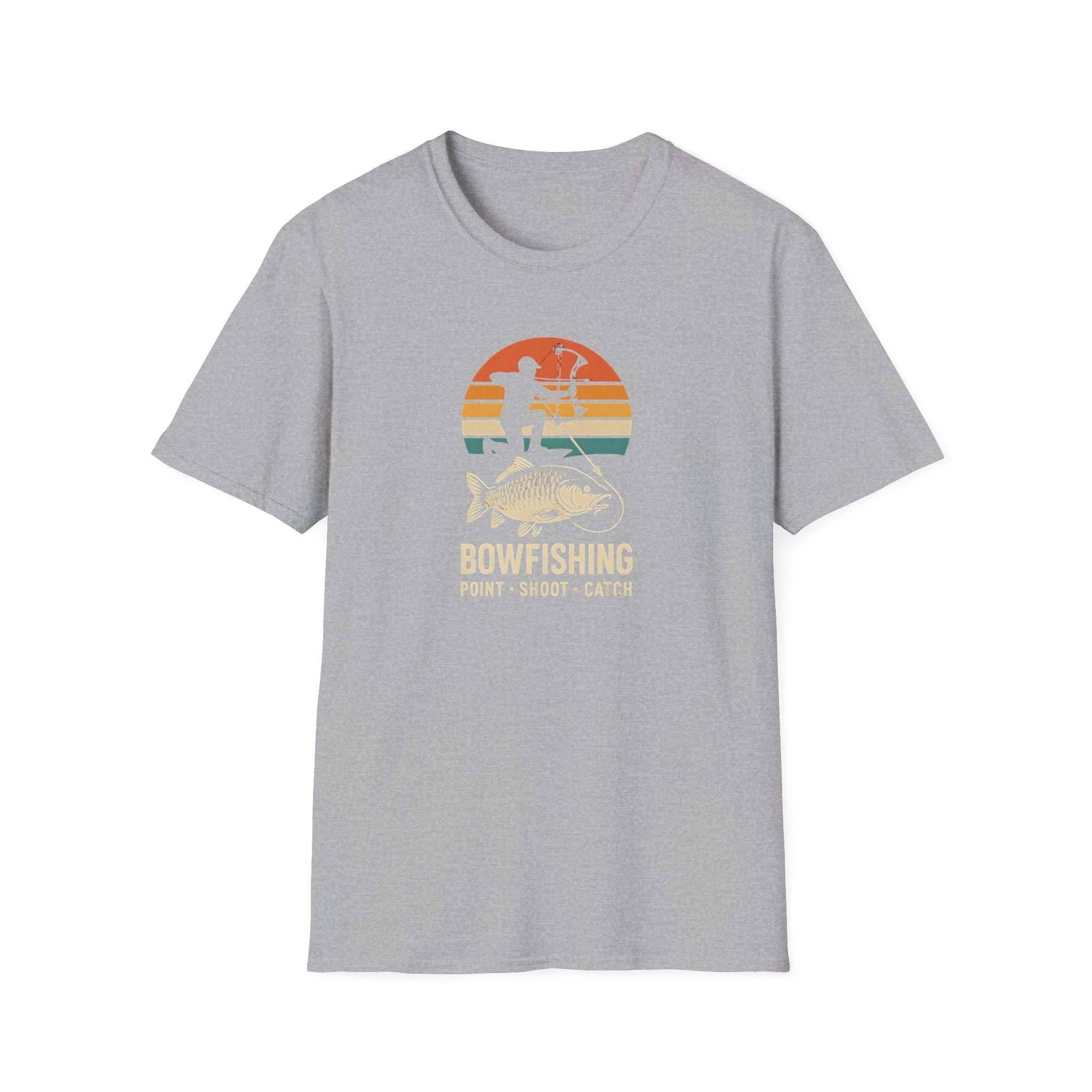 Bowfishing Point Shoot Catch T-Shirt