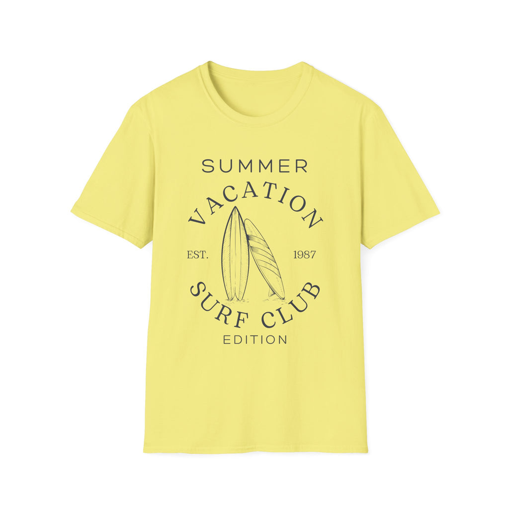 Summer Vacation Surf Club T-Shirt