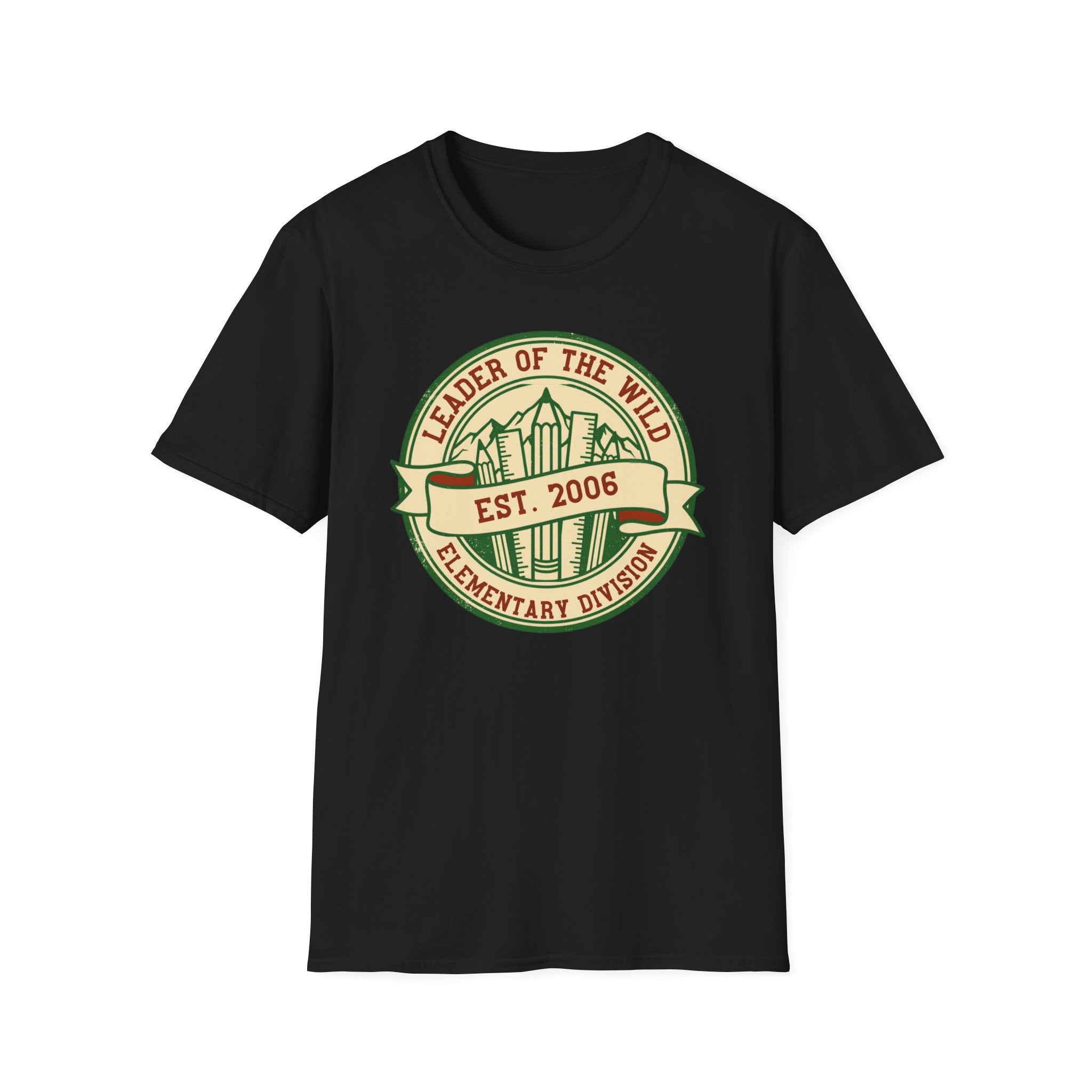 Leader of the Wild Elementary Division T-Shirt — Est. 2006 School Spirit Tee