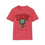 Teachers Love Brains T-Shirt — Funny Zombie Teacher Tee