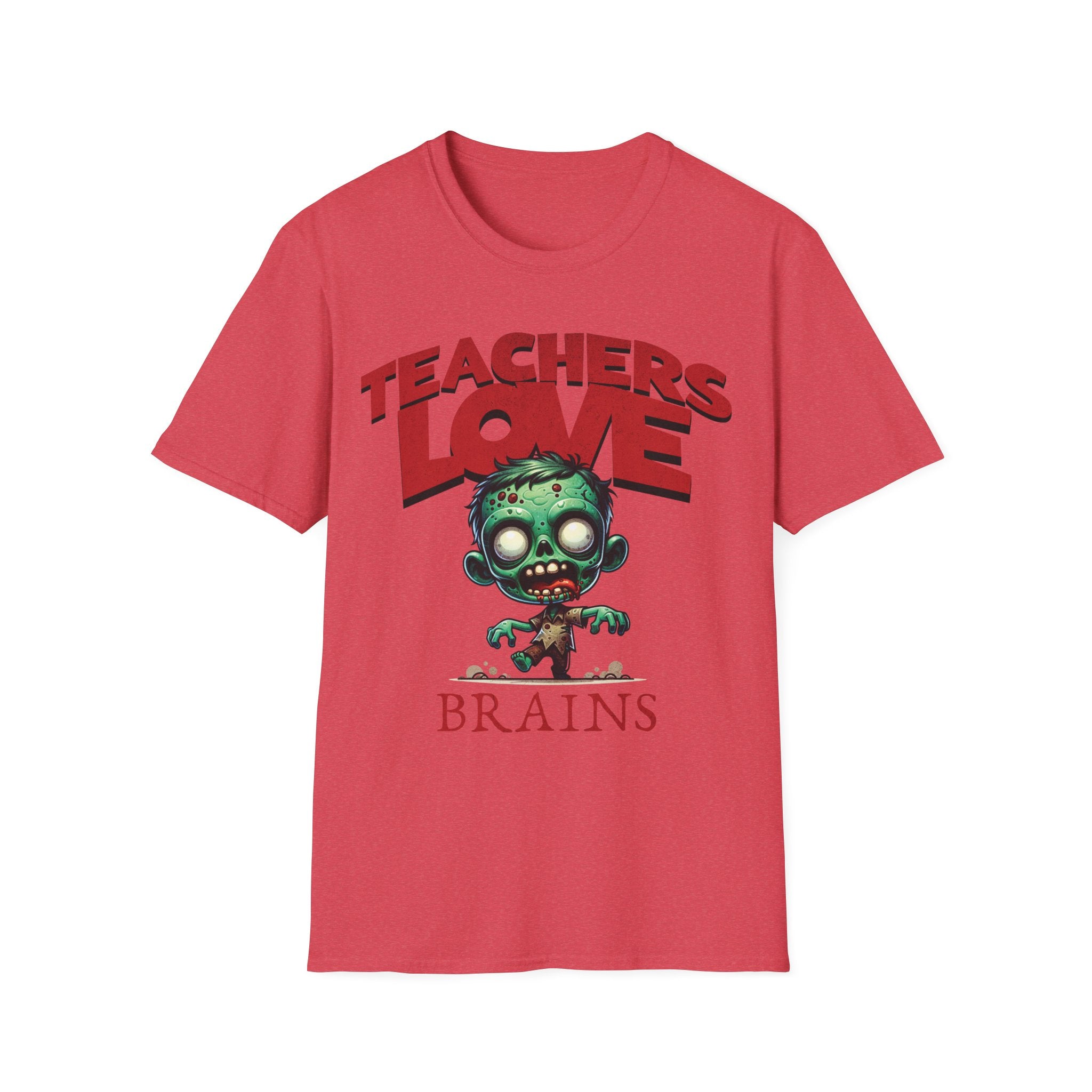 Teachers Love Brains T-Shirt — Funny Zombie Teacher Tee