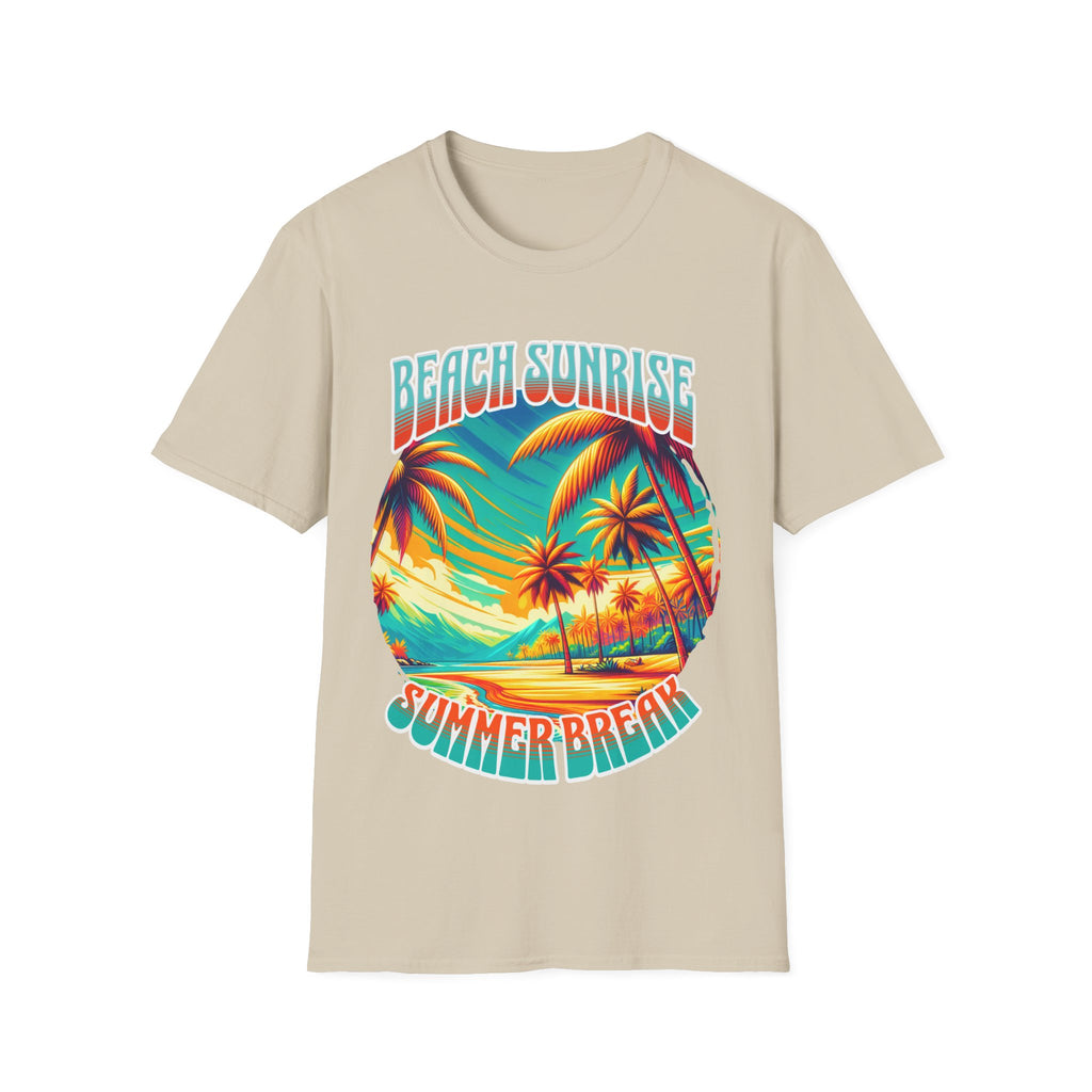 Beach Sunrise Summer Break T-Shirt
