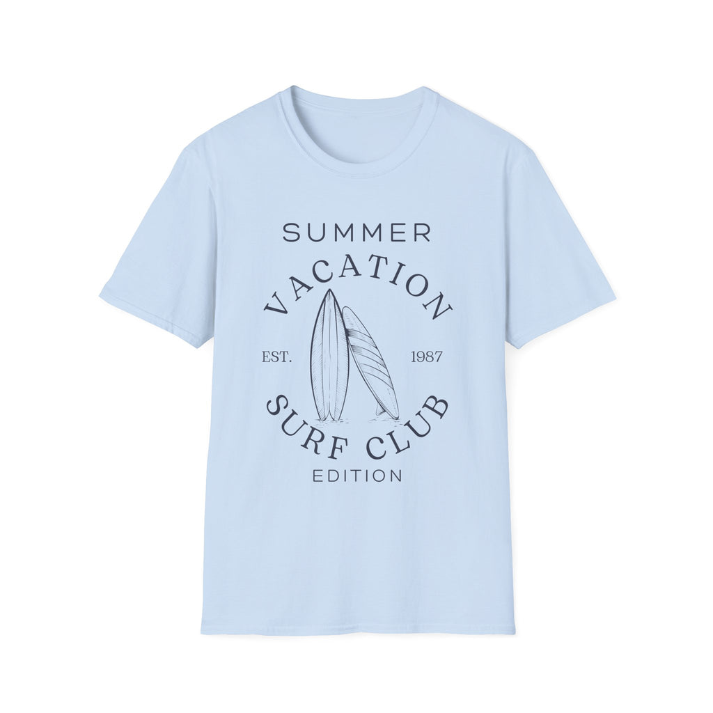 Summer Vacation Surf Club T-Shirt