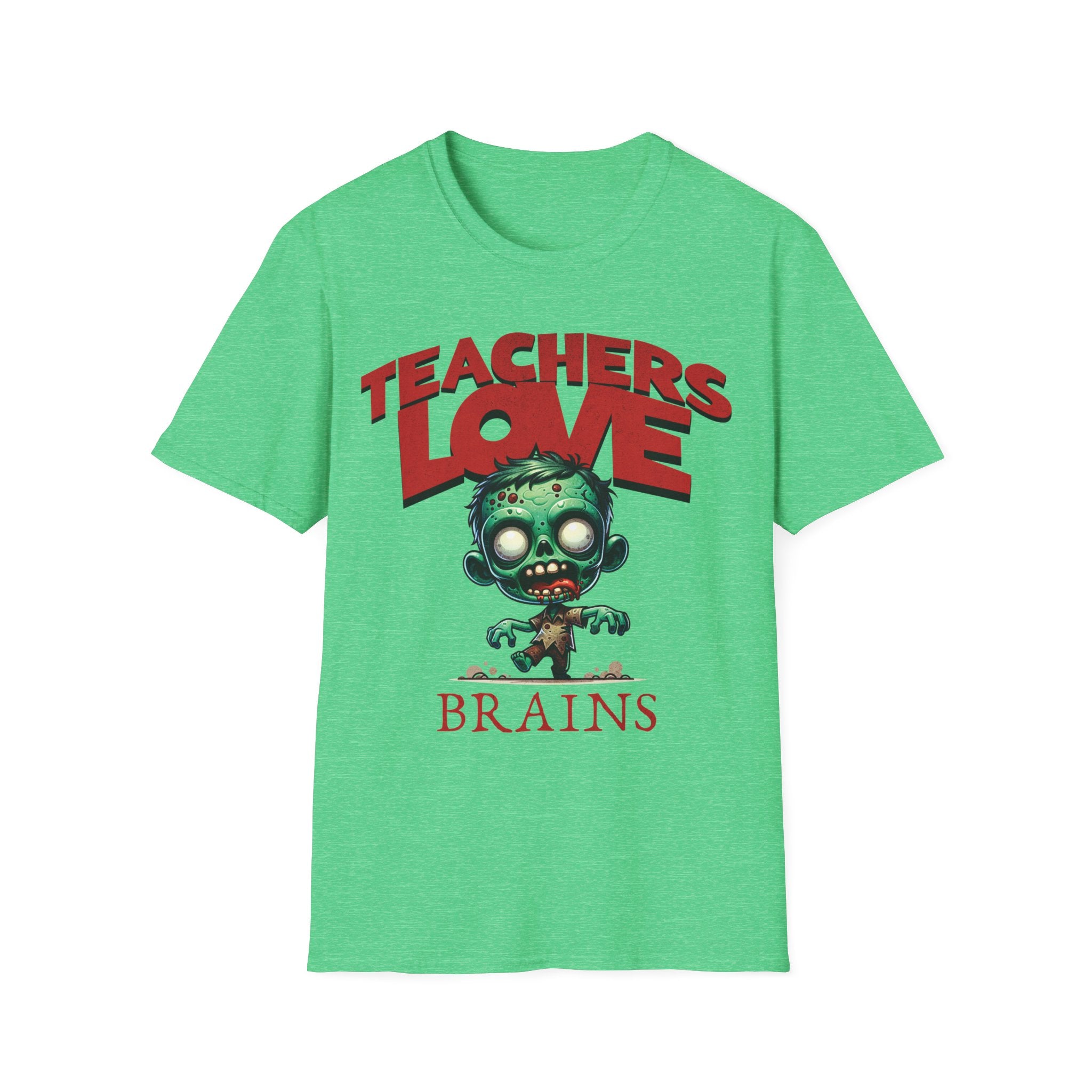 Teachers Love Brains T-Shirt — Funny Zombie Teacher Tee