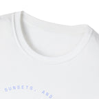 Beaches, Sunsets, and No Grades Summer Vacation T-Shirt