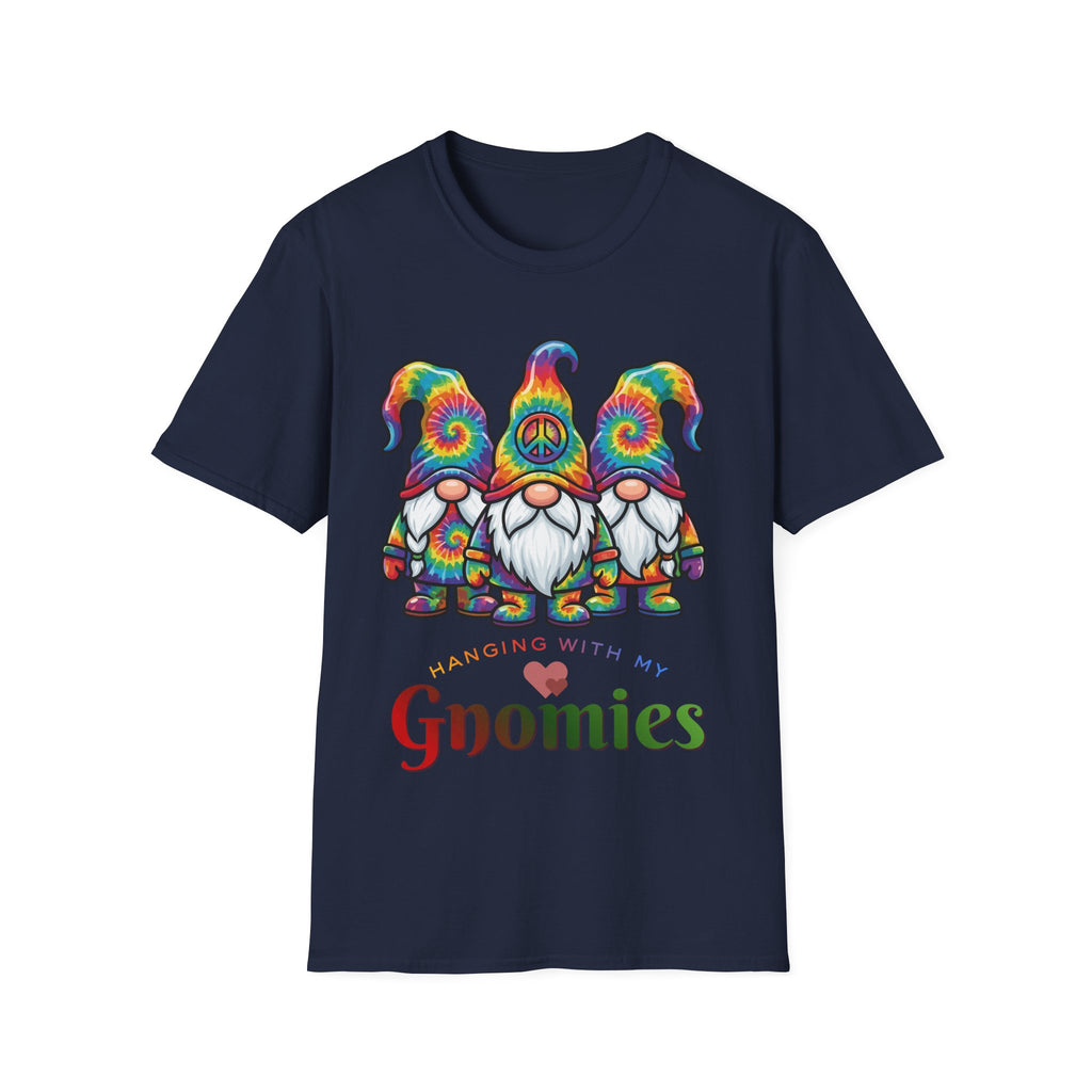 Tie-Dye "Hanging with My Gnomies" T-Shirt