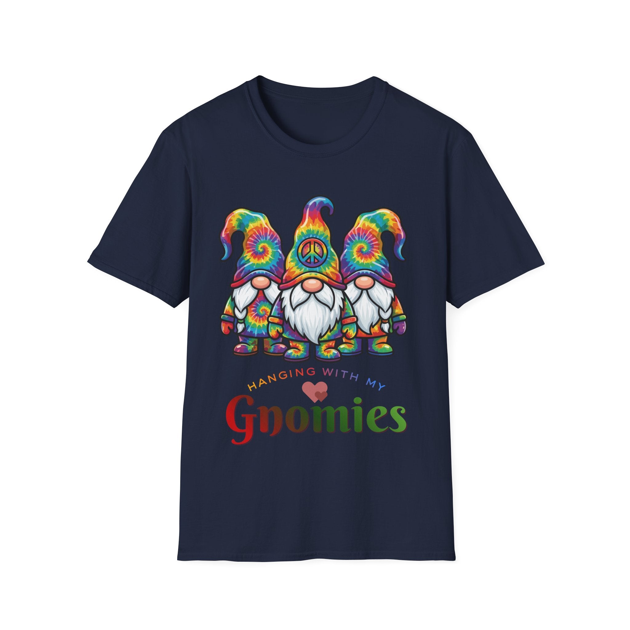 Tie-Dye "Hanging with My Gnomies" T-Shirt