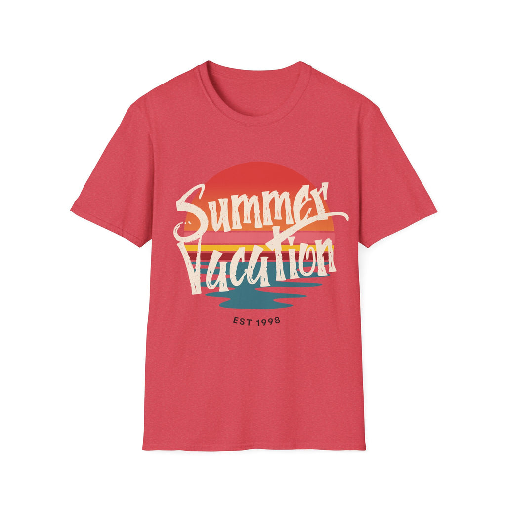 Retro Sunset Summer Vacation T-Shirt