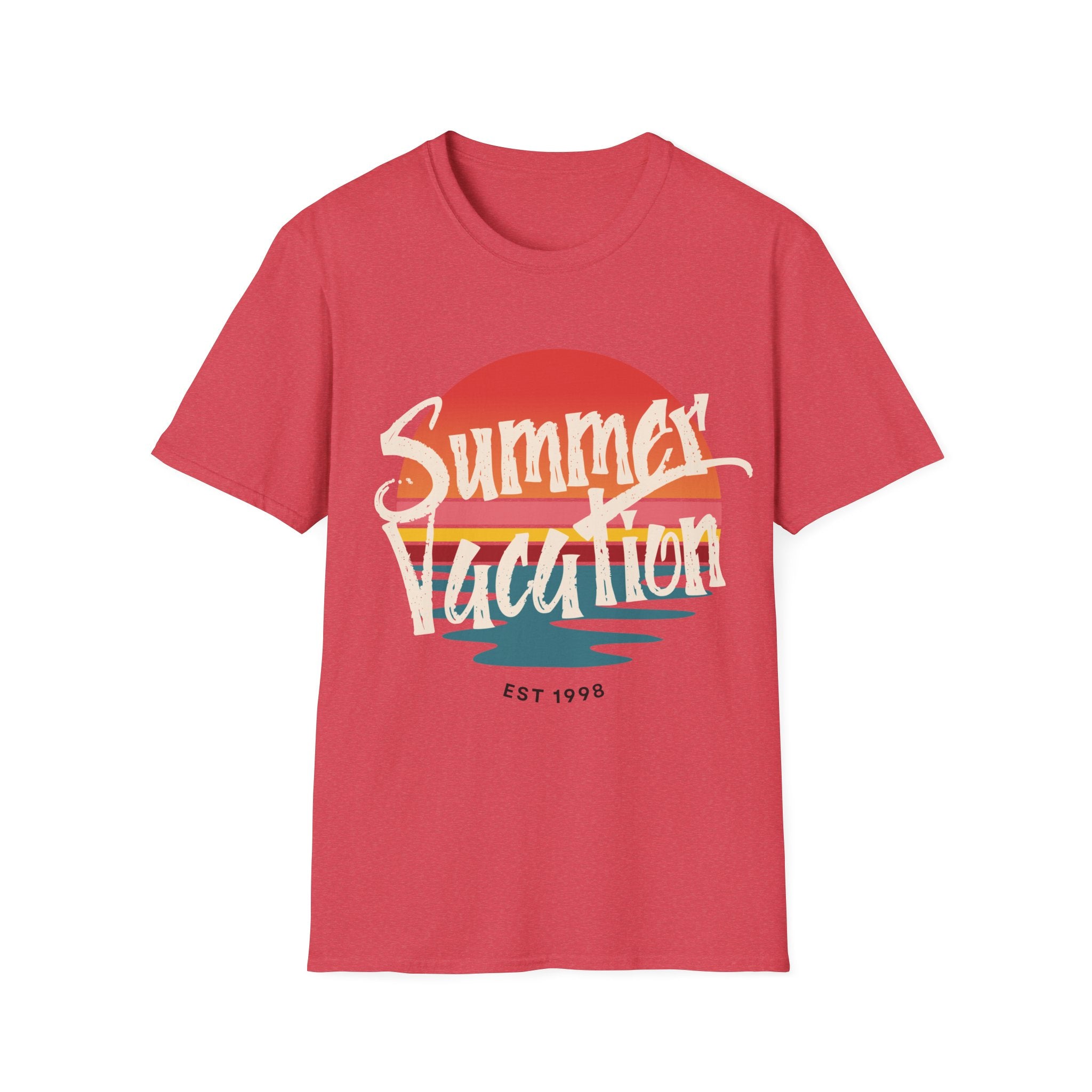 Retro Sunset Summer Vacation T-Shirt