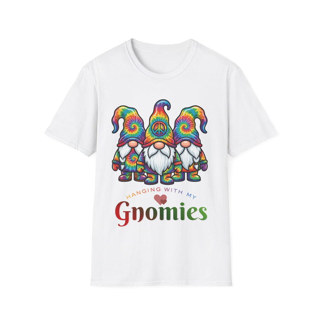 Tie-Dye "Hanging with My Gnomies" T-Shirt