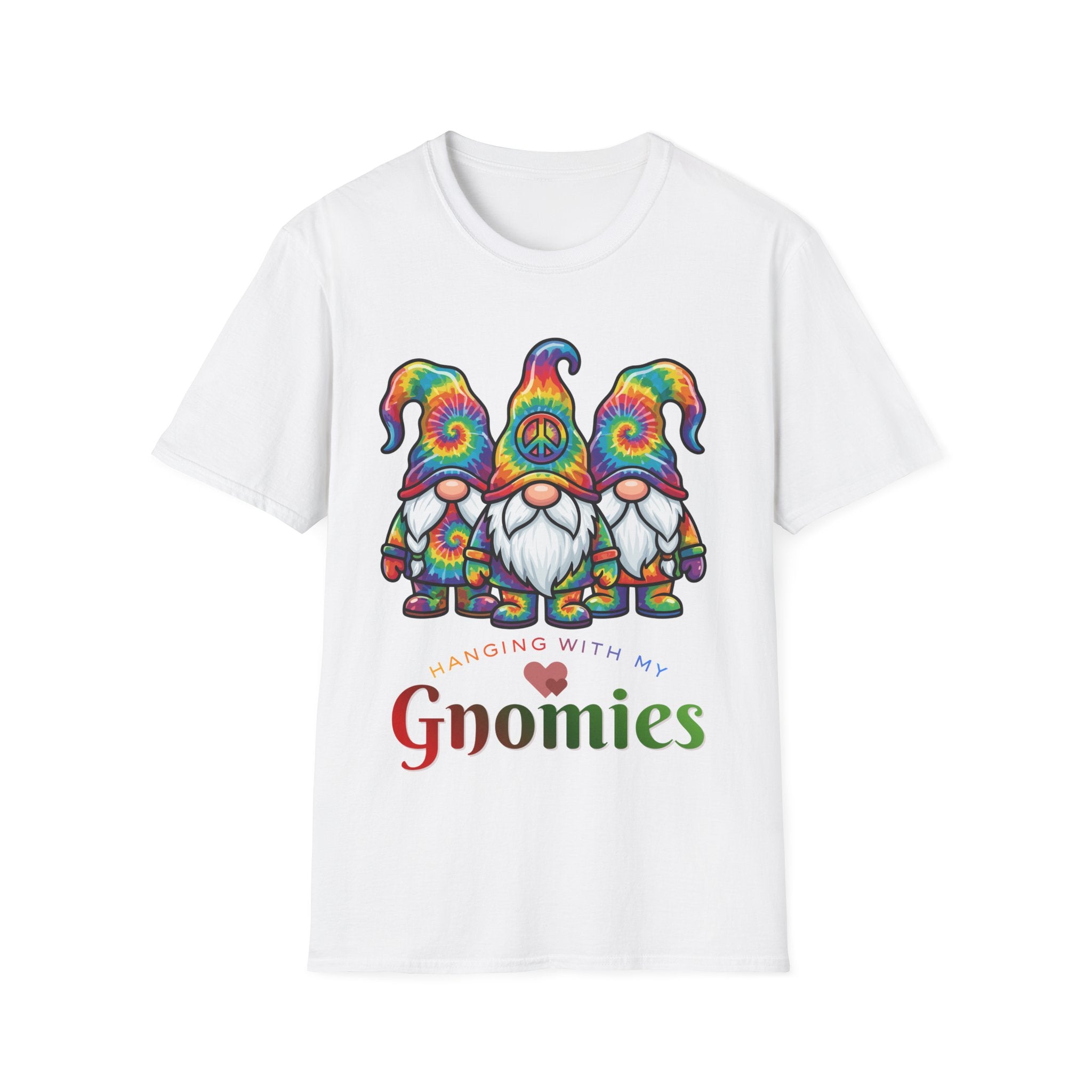 Tie-Dye "Hanging with My Gnomies" T-Shirt
