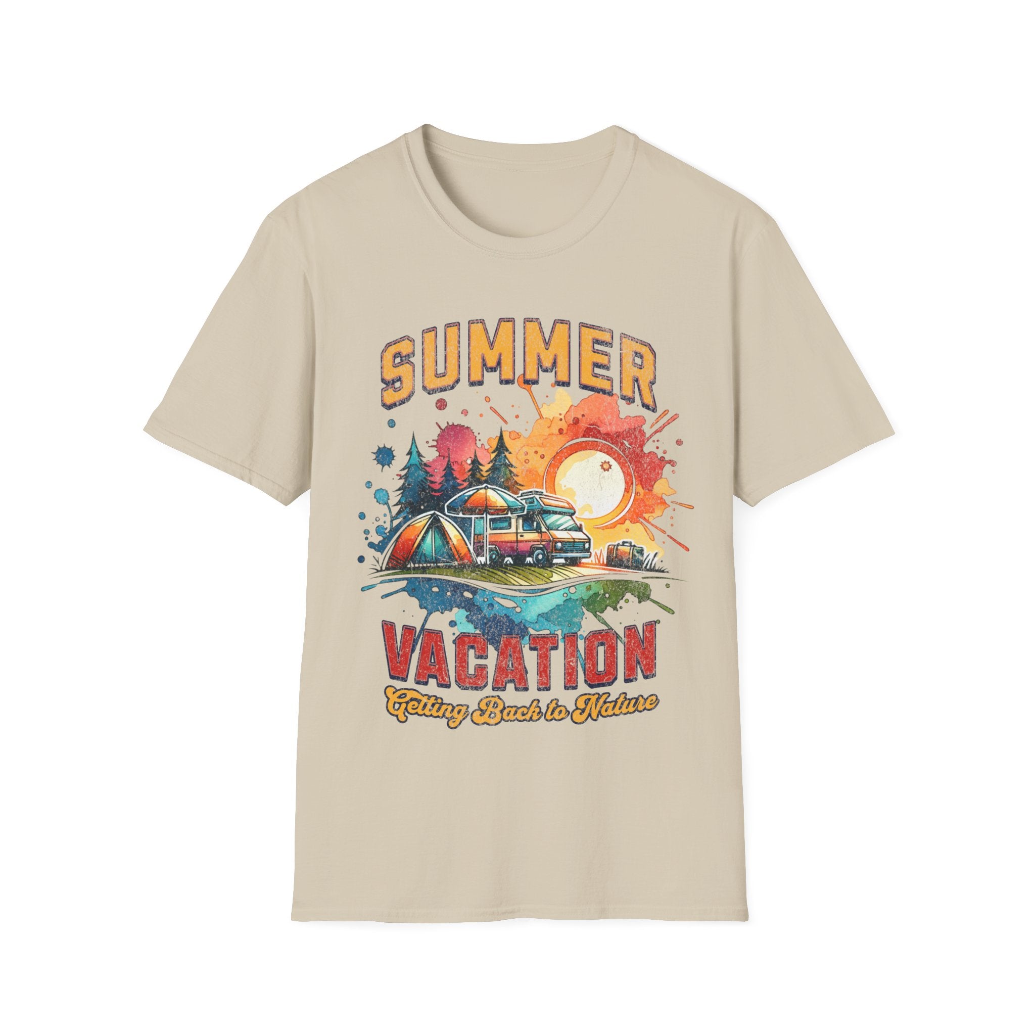 Summer Vacation 'Getting Back to Nature' T-Shirt