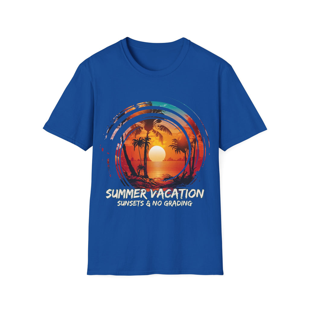 'Sunsets & No Grading' T-Shirt