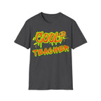Cool Teacher T-Shirt — Neon Graffiti Teacher Graphic Gift