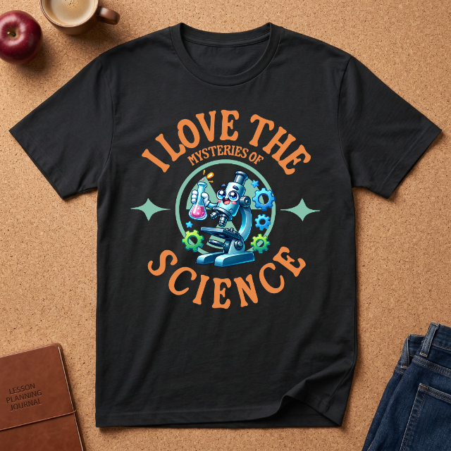 “I Love the Mysteries of Science” T-Shirt
