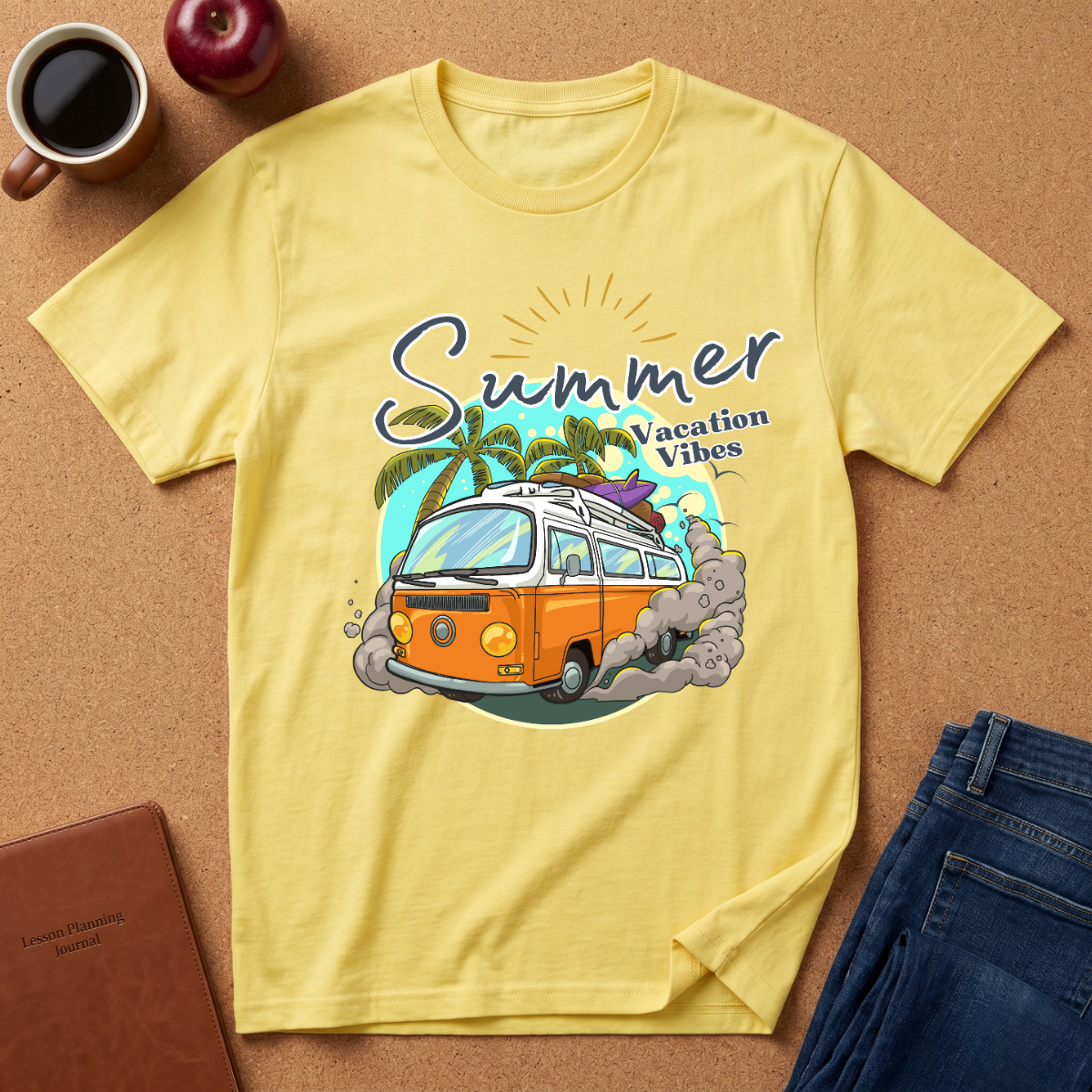 Camper Summer Vacation Vibes T-Shirt