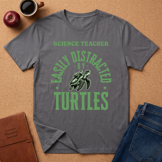 Easily Distracted by Turtles T-Shirt