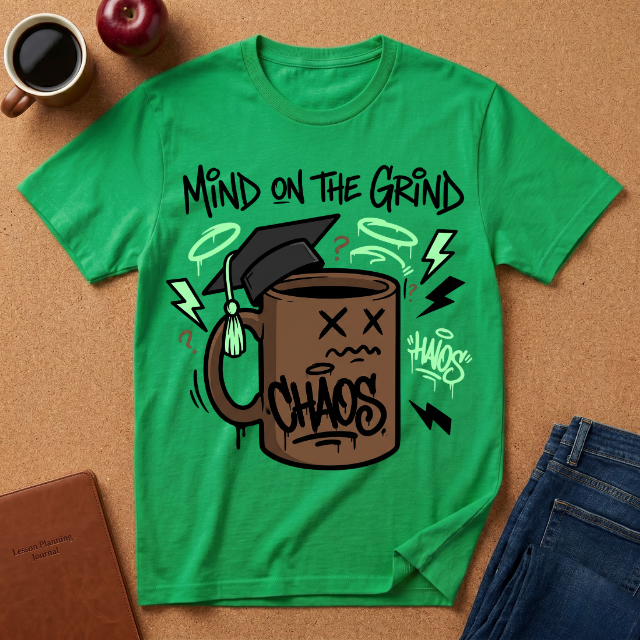 Mind on the Grind Coffee Mug T-Shirt