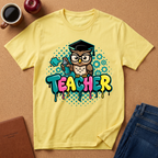Teacher Owl Graffiti T-Shirt