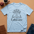 Educate Book Tree T-Shirt