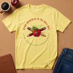 "Being Authentic Is The Only Way" Apple T-Shirt — Graphic Tee