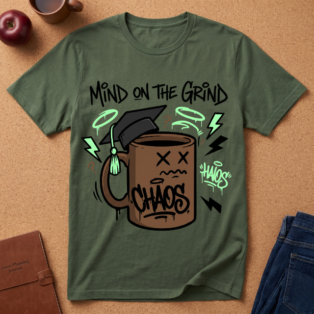Mind on the Grind Coffee Mug T-Shirt